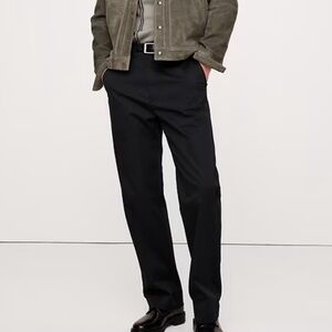 Banana Republic Men’s Relaxed Fit Chino Black NWT
